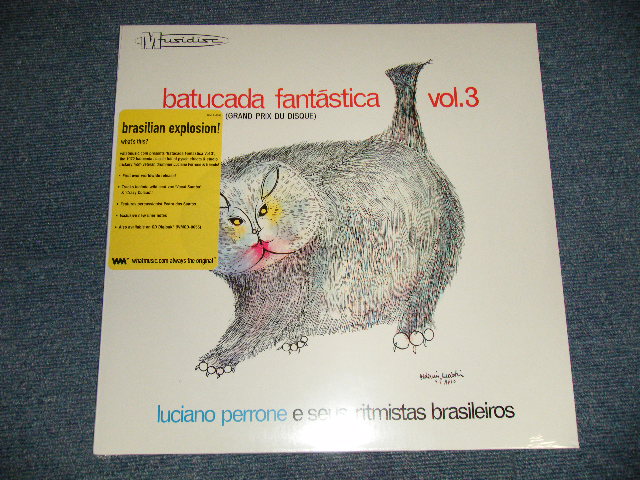 画像1: LUCIANO PERRONE E Seus Ritmistas Brasileiros ‎- Batucada Fantástica Vol. 3 (Grand Prix Du Disque)( SEALED ) / 2005 UK ENGLAND REISSUE "BRAND NEW SEALED" LP 
