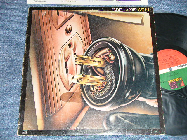 画像1: EDDIE HARRIS - IS IT IN (Ex-/Ex, Ex+++) / 1974 Version US AMERICA 2nd Press "Large 75 ROCKFELLER Label" Used LP 