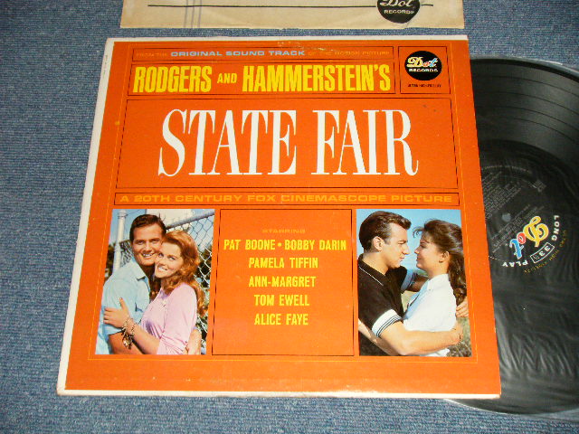 画像1: OST V.A. (PAT BOONE, BOBBY DARIN, PAMELA TIFFIN, ANN-MARGRET, TOM EWELL, ALICE FAYE) -  RODGERS AND HAMMERSTEIN'S STATE FAIR (Ex++/MINT- EDSP) / 1962 US AMERICA ORIGINAL MONO Used LP 