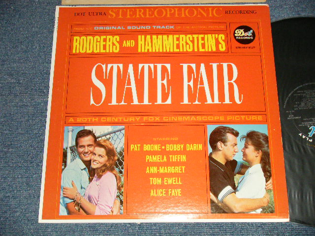 画像1: OST V.A. (PAT BOONE, BOBBY DARIN, PAMELA TIFFIN, ANN-MARGRET, TOM EWELL, ALICE FAYE) -  RODGERS AND HAMMERSTEIN'S STATE FAIR (Ex+++/MINT- EDSP) / 1962 US AMERICA ORIGINAL STEREO Used LP 