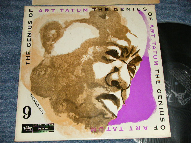 画像1: ART TATUM - THE GENIUS OF #9(Ex+/MINT-  WOBC, EDSP) / 1958 US AMERICA REISSUE MONO Used LP