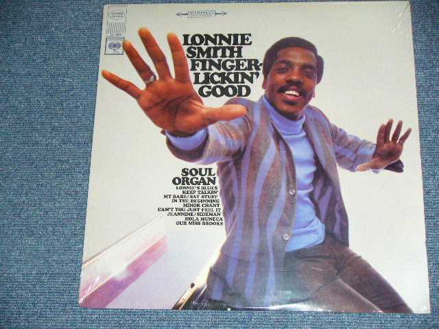 画像1: LONNIE SMITH - FINGER-LICKIN' GOOD (SOUL ORGAN) (SEALED )/  US AMERICA Reissue "Brand New Sealed" LP Out-Of-Print  