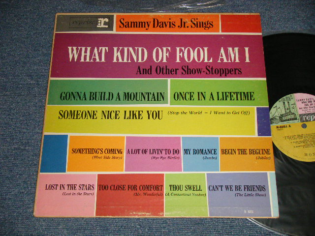 画像1: SAMMY DAVIS, JR. - WHAT KIND OF FOOL AM I (Ex++/MINT-) / 1961 US AMERICA ORIGINAL 1st Press "3-COLOR Label" MONO Used LP  