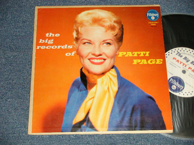 画像1: PATTI PAGE - The BIG RECORDS OF PATTI PAGE (Ex+/Ex-, Ex+) /1950's US AMERICA ORIGINAL Used 10" LP