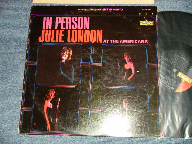 画像1: JULIE LONDON - IN PERSON AT THE AMERICANA (Ex++/Ex++ EDSP) / 1964 US AMERICA ORIGINAL STEREO Used LP