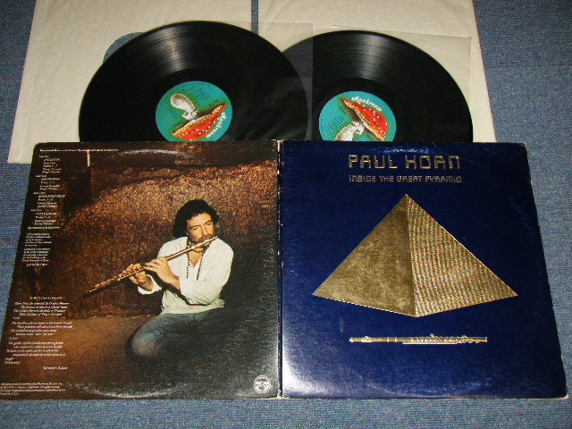 画像1: PAUL HORN - INSIDE THE GREAT PYRAMID (Ex+/MINT-) / 1977 US AMERICA ORIGINAL Used 2-LP 
