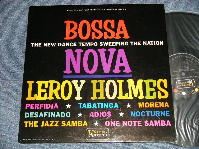 画像1: LEROY HOLMES - LEROY HOLMES GOES LATIN BOSSA NOVA (EASY LISTENING "BOSSA") (Ex+++/MINT) /1962 US AMERICA ORIGINAL STEREO Used LP 
