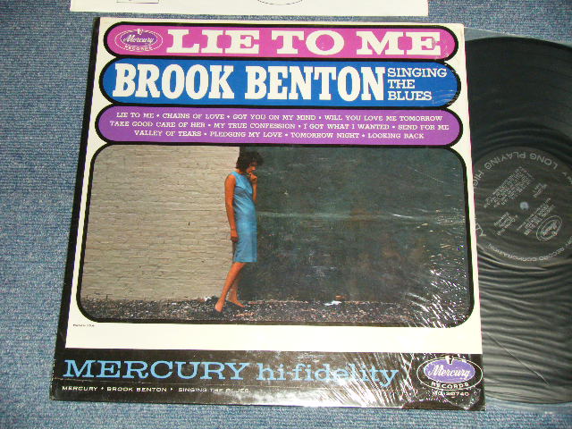 画像1: BROOK BENTON - LIE TO ME : SINGIN' THE BLUES  (MINT-/Ex+++) / 1960 US AMERICA ORIGINAL MONO Used  L