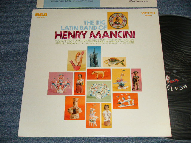 画像1: HENRY MANCINI - THE BIG LATIN BAND OF HENRY MANCINI (MINT-/MINT-) / 1968 US AMERICA ORIGINAL STEREO Used LP 