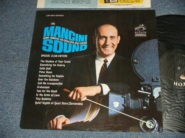 画像1: HENRY MANCINI - MANCINI SOUND (Ex+++, Ex++/MINT- WOBC) / 1968 US AMERICA ORIGINAL STEREO Used LP 