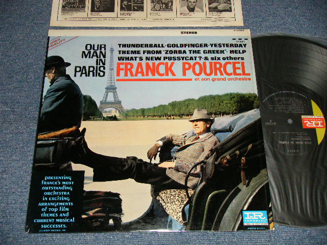 画像1: FRANK POURCEL - OUR MAN IN PARIS (MINT/MINT- Looks:Ex++) / 1966 US AMERICA ORIGINAL STEREO Used  LP