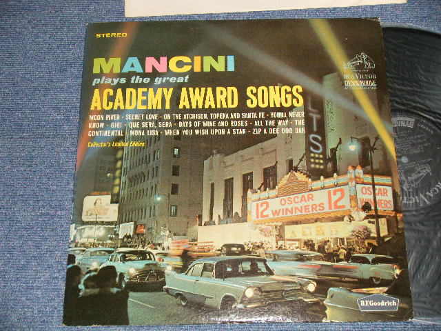 画像1: HENRY MANCINI - MANCINI PLAYS THE GREAT ACADEMY AWARD SONGS (Ex+++/Ex+++) / 1964 US AMERICA ORIGINAL STEREO Used LP 