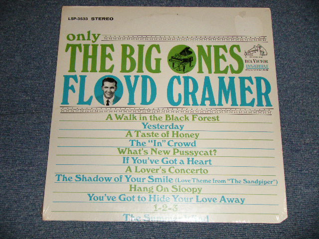 画像1: FLOYD CRAMER - ONLY THE BIG ONES (SEALED Cut Out )  / 1966 US AMERICA ORIGINAL STEREO "BRAND NEW SEALED" LP