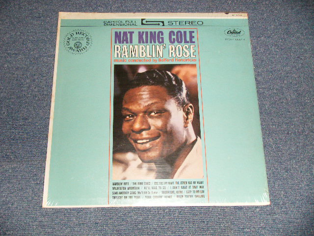 画像1: NAT KING COLE - RAMBLIN' ROSE (SEALED) / 1975 Version? US AMERICA "GOLDEN AWARD RECORD Printed at LEFT Near Top" STEREO "BRAND NEW SEALED" LP