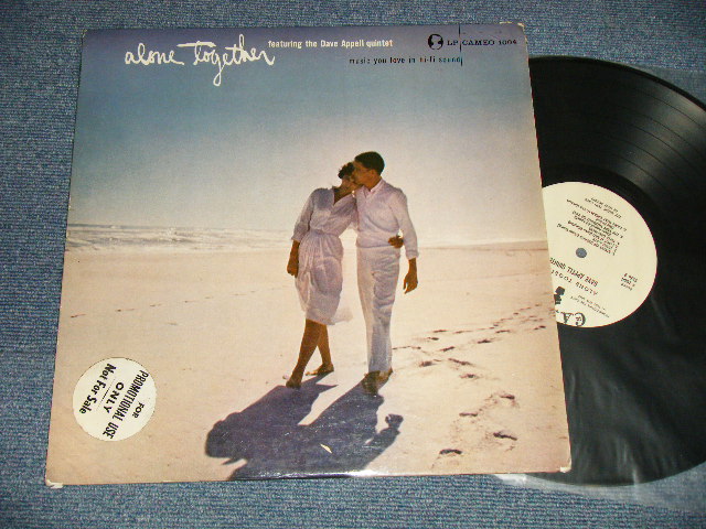 画像1: DAVE APPELL QUINTET - ALONE TOGETHER (Ex++/Ex++) / 1958 US AMERICA ORIGINAL "WHITE LABEL PROMO" MONO Used LP 
