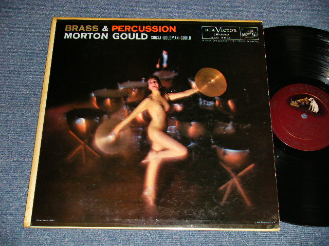 画像1: MORTON GOULD and His Symphonic Band - BRASS AND PERCUSSION (Ex++/Ex+++ WOBC, TOED) / 1957 US AMERICA ORIGINAL MONO Used LP 