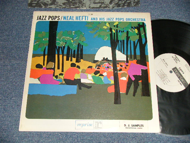画像1: NEAL HEFTI And His JAZZ POPS Orchestra - JAZZ POPS (Ex++/MINT- EDSP) / 1962 US AMERICA ORIGINAL "WHITE LABEL PROMO" MONO Used LP 