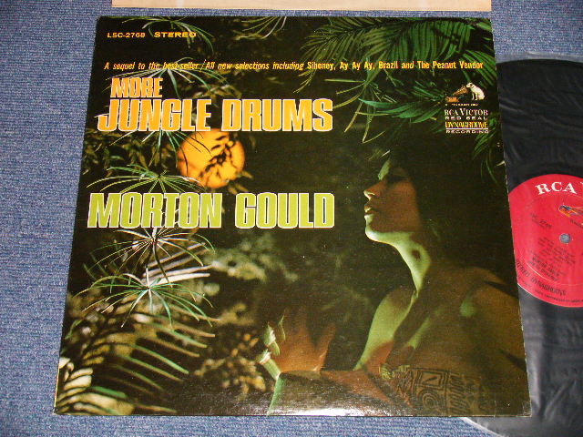 画像1: MORTON GOULD and His ORCHESTRA - MORE JUNGLE DRUMS (Ex++/Ex+++) / 1964 US AMERICA ORIGINAL STEREO Used LP 