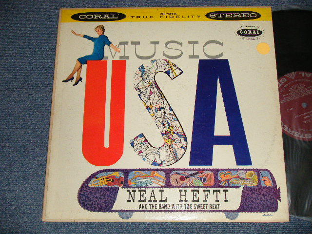 画像1: NEAL HEFTI - MUSIC USA (Ex++/Ex+++ STOFC) /1959 US AMERICA ORIGINAL STEREO Used LP 