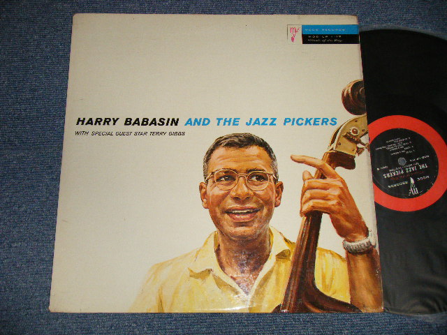 画像1: HARRY BABASIN(CELLO) And The Jazz Pickers ‎- Harry Babasin And The Jazz Pickers, With Special Guest Star Terry Gibbs (Ex++, Ex/Ex++ B-1\:Ex+ TAPESEAM) / 1957 US AMERICA ORIGINAL MONO Used LP 