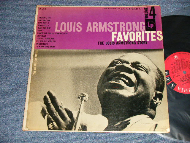画像1: LOUIS ARMSTRONG - Louis Armstrong FAVORITES (Volume 4) (Ex+/MINT-) / 1956 Version US AMERICA "REISSUE of  ML 54386" "6 EYES LABEL" MONO Used LP  
