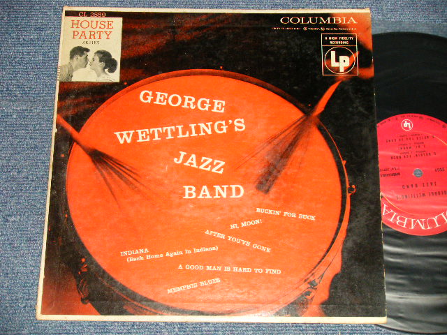 画像1: GEORGE WETTLING'S JAZZ BAND - GEORGE WETTLING'S JAZZ BAND (Ex/Ex++ EDSP) /1956 Version US AMERICA REISSUE MONO Used 10" LP
