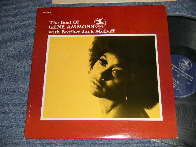 画像1: GENE AMMONS with BROTHER JACK McDUFF - THE BEST OF (Ex+++/Ex+++  EDSP) / 1970 US AMERICA ORIGINAL "DARK BLUE with TRIDENT Logo On CIRCLE on TOP Label" Used LP 