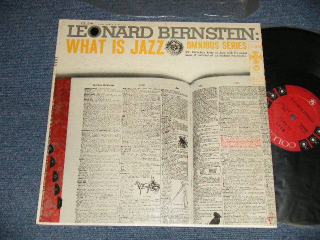 画像1: LEONARD BERNSTEIN  -WHAT IS JAZZ (Ex++/MINT-) / 1956 US AMERICA ORIGINAL 1st Press "6-EYES Label" MONO Used LP 