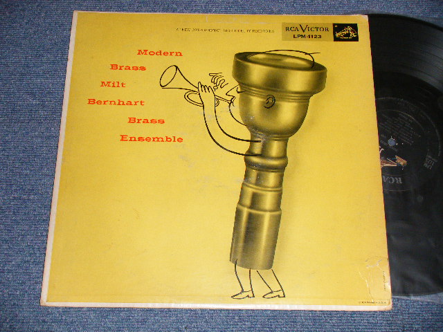 画像1: MILT BERNHART BRASS ENSEMBLE - MODERN BRASS (Ex/Ex) / 1955 US AMERICA  ORIGINAL MONO Used LP