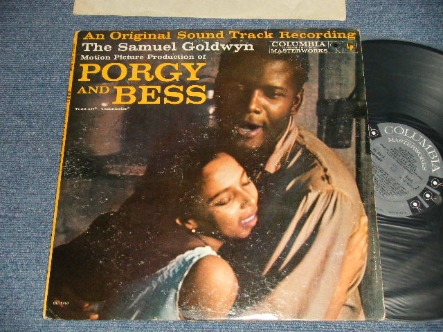 画像1: ost GEORGE GERSHWIN The SAMUEL GOLDWYN - PORGY AND BESS (Ex+/Ex+++ EDSP, WOBC, SEAMEDSP) / 1959 US AMERICA ORIGINAL "360 SOUND in GRAY Label" MONO Used LP 