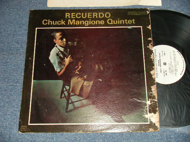 画像1: CHUCK MANGIONE - RECUERDO (POOR/MINT- WTRDMG, STPOBC) / 1962 US AMERICA ORIGINAL "WHITE LABEL PROMO" MONO Used LP