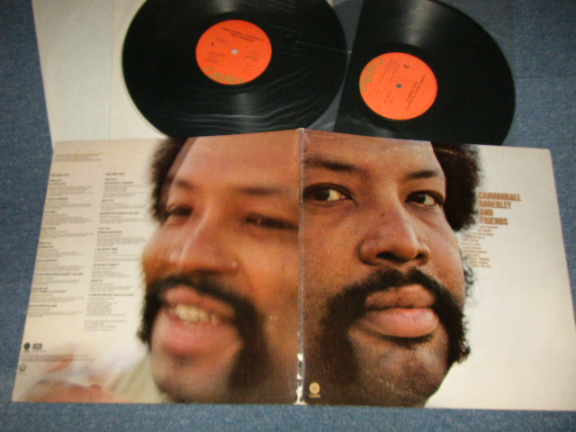 画像1: CANNONBALL AND FRIENDS - CANNONBALL AND FRIENDS (Ex++/MINT-) /1973 US AMERICA ORIGINAL "ORANGE Label" Used 2-LP 