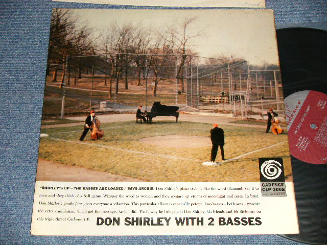 画像1: DON SHIRLEY   -  WITH 2 BASSES (Ex++, Ex/Ex++ Looks:Ex+++ EDSP) /1958 US AMERICA ORIGINAL "1st Press MARRON  LABEL" MONO Used LP