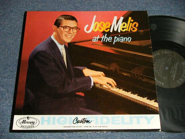 画像1: JOSE MELIS - AT THE PIANO (Latin Jazz Piano) (Ex+++/MINT-) / 1959 US AMERICA ORIGINAL "BLACK Label" MONO MONO Used LP
