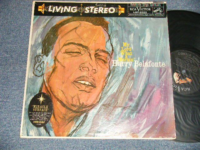 画像1: HARRY BELAFONTE - MY LORD WHAT A MORNIN' (Ex++/Ex++ Looks:MINT- EDSP) / 1960 US AMERICA ORIGINAL STEREO Used LP 