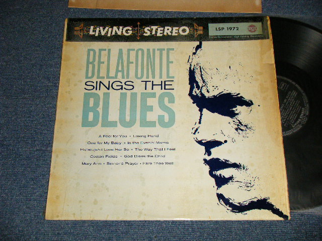 画像1: HARRY BELAFONTE - BELAFONTE SINGS THE BLUES ( Ex/MINT-) / 1958 WEST-GERMANY ORIGINAL STEREO Used LP 