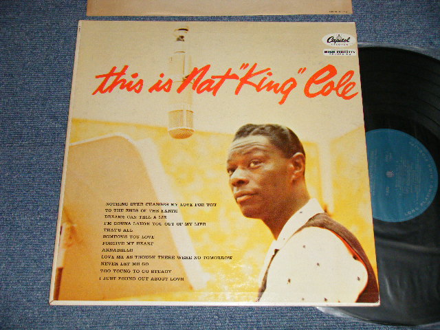 画像1: NAT KING COLE - THIS IS NAT "KING" COLE (Ex+++, Ex++/MINT-)  1957 US AMERICA ORIGINAL 1st Press "TURQUOISE Label" MONO Used LP  