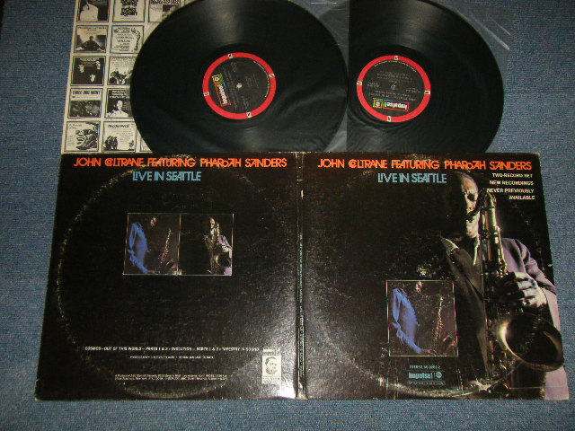 画像1: JOHN COLTRANE feat, PHAROAH SANDERS - LIVE IN SEATTLE (Ex+/MINT-) / 1971 US AMERICA ORIGINAL Used 2-LP