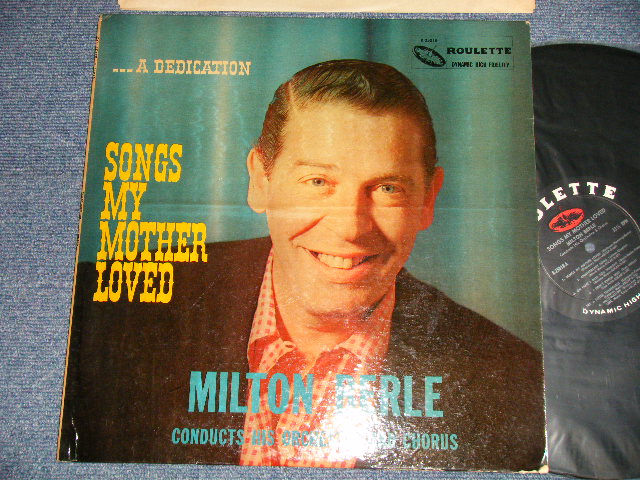 画像1: MILTON BERLE CONDUCTS HIS ORCHESTRA AND CHORUS - SONGS MY MOTHER LOVED (NOVELTY) (Ex++/MINT) / 1957 US AMERICA ORIGINAL MONO Used LP