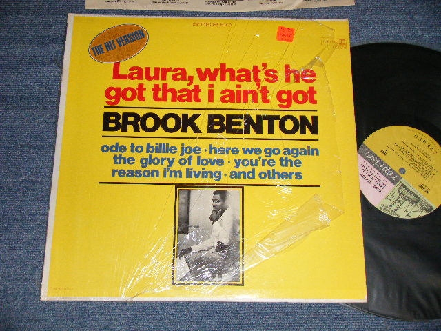 画像1: BROOK BENTON - LAURA, WHAT'S HE GOT THAT I AIN'T GOT (MINT-/MINT-) / 1968 US AMERICA ORIGINAL STEREO Used LP