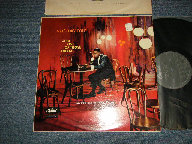 画像1: NAT KING COLE - JUSTONE OF THOSE THINGS (Ex+++, Ex++/Ex++,Ex+++ EDSP) / 1957 US AMERICA ORIGINAL 1st Press "BLACK Label" MONO Used LP