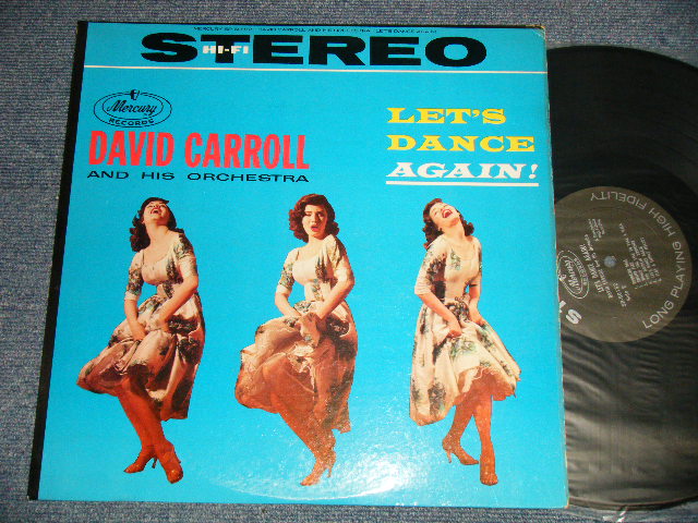 画像1: DAVID CARROLL - LET'S DANCE AGAI! (Ex++/Ex++) / 1960 US AMERICA ORIGINAL STEREO Used LP
