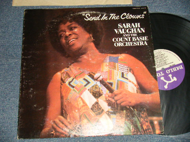 画像1: SARAH VAUGHAN and The COUNT BASIE ORCHESTRA - SEND IN THE CLOWNS (Ex+/Ex+++) / 1981 US AMERICA ORIGINAL Used LP