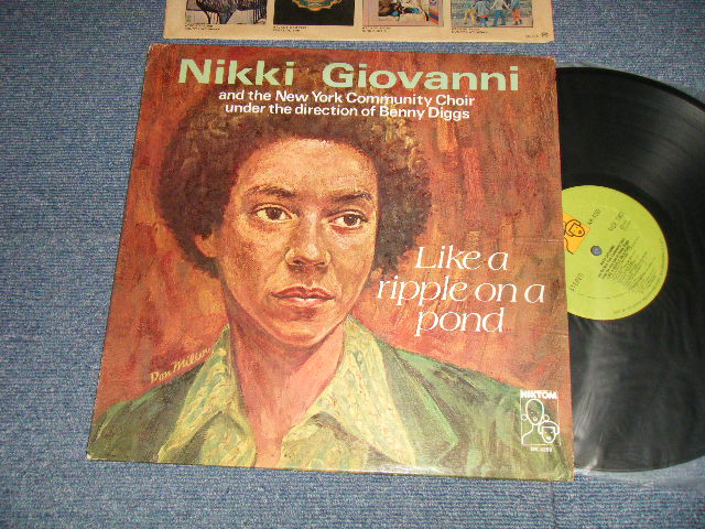 画像1: NIKKI GIOVANNI - LIKE A RIPPLE ON A POND (Ex++/MINT-) / 1973 US AMERICA ORIGINAL Used LP