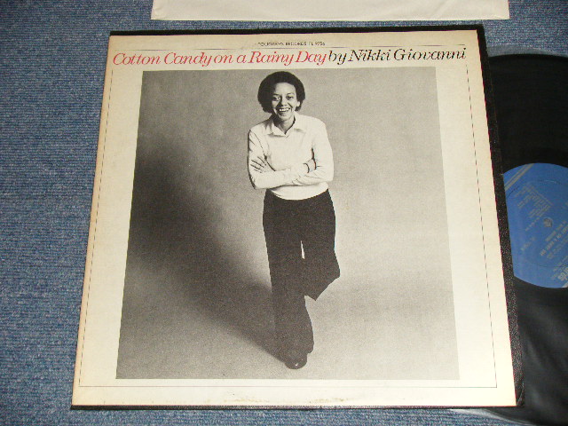 画像1: NIKKI GIOVANNI - COTTON CANDY ON A RAINY DAY (SPOKEN WORD) (Ex++/Ex+++ EDSP) / 1978 US AMERICA ORIGINAL Used LP