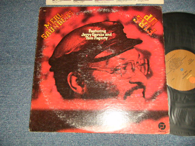 画像1: MERL SANDERS Featuring JERRY GARCIA and TOM FOGERTY - FIRE UP (Ex-/Ex++) /1973 US AMERICA ORIGINAL Used LP 