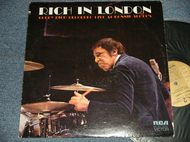 画像1: BUDDY RICH - RICH IN LONDON (Ex++/Ex+++) /1972 US AMERICA ORIGINAL Used LP 