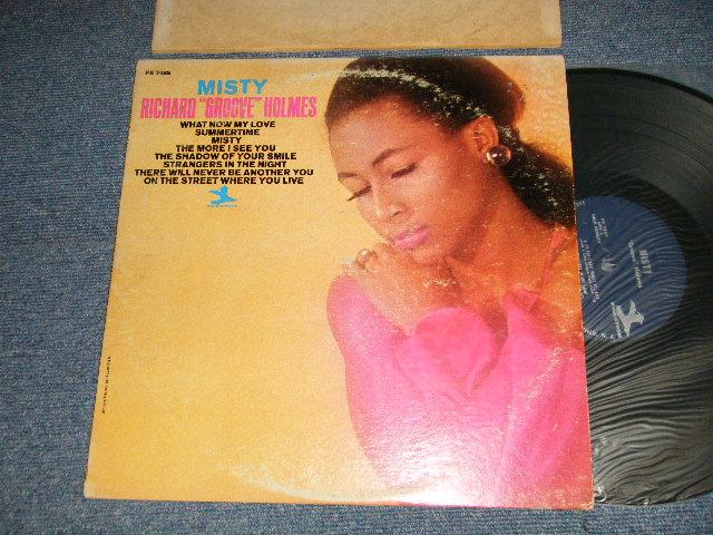 画像1: RICHARD "GROOVE" HOLMES - MISTY (VG++/Ex+++ WOBC, EDSP) / 1967 US AMERICA ORIGINAL "1st Press BLUE with 'TRIDENT' on Right" Label MONO Used LP  