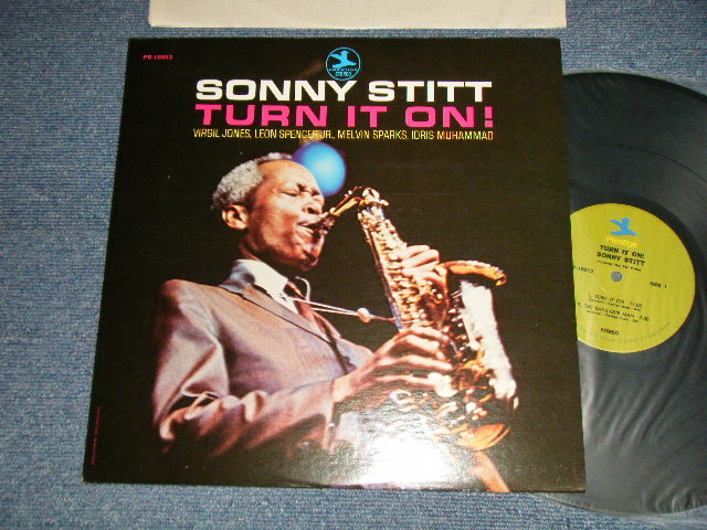 画像1: SONNY STITT - TURN IT ON! (Ex+++/MINT-)  / 1972 Version US AMERICA REISSUE "LIME GREEN Label" Used LP 