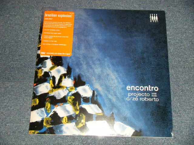 画像1: PROJECT III C/ Zé Roberto Bertrami (Azymuth) - ENCONTRO (Sealed) / 2002 UK ENGLAND Reissue "BRAND NEW SEALED" LP